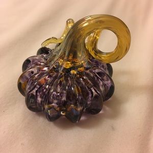 Glass pumpkin